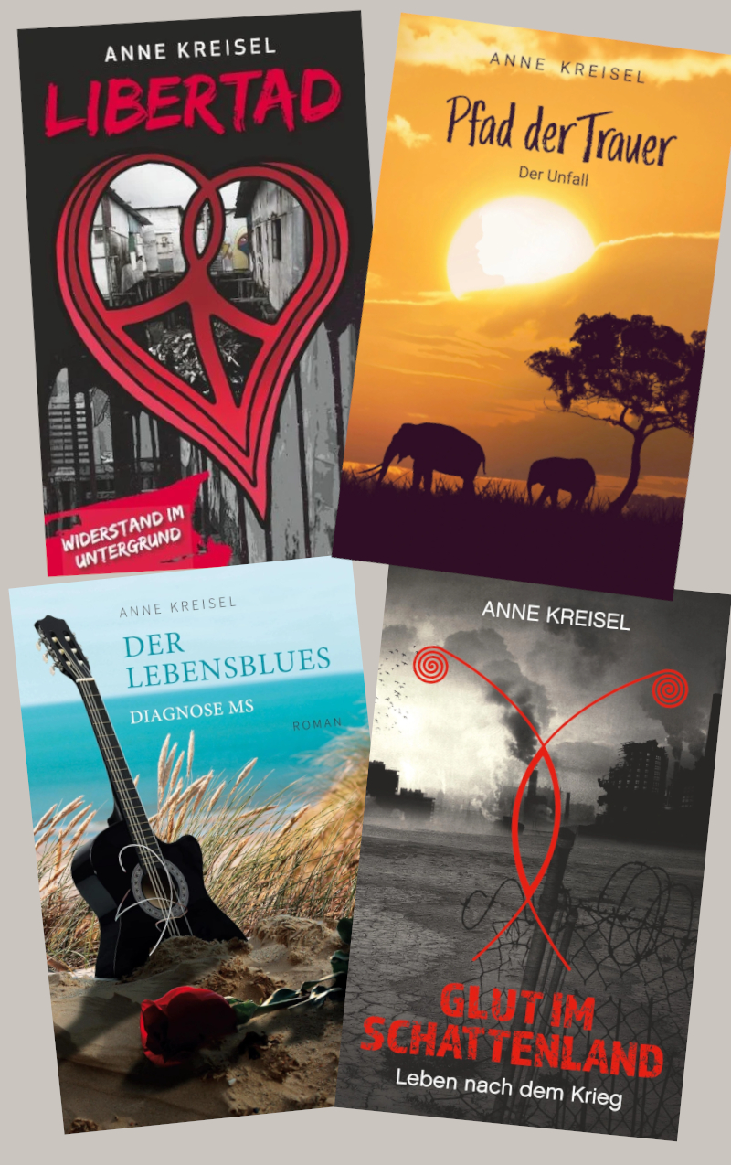 Vier Cover Anne Kreisel