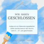 Vorübergehend geschlossen